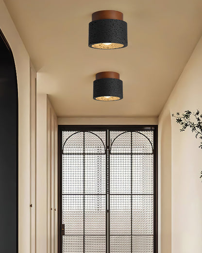 Gaila Flush Mount Ceiling Light – Natural Elegance with Inviting Glow 10