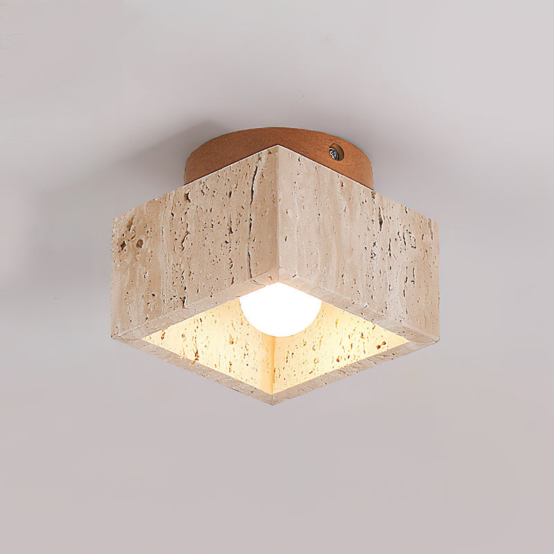 Gaila Flush Mount Ceiling Light – Natural Elegance with Inviting Glow 11