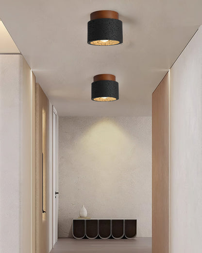 Gaila Flush Mount Ceiling Light – Natural Elegance with Inviting Glow 7