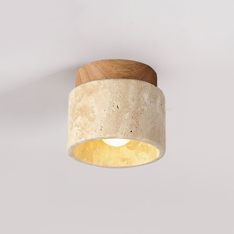 Gaila Flush Mount Ceiling Light – Natural Elegance with Inviting Glow 9