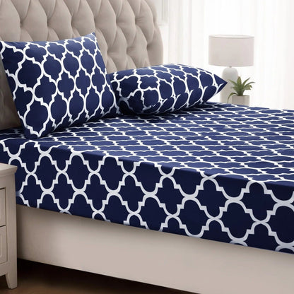 Geometric King Size Fitted Sheet – Ultimate Comfort for Dreamy Nights 0