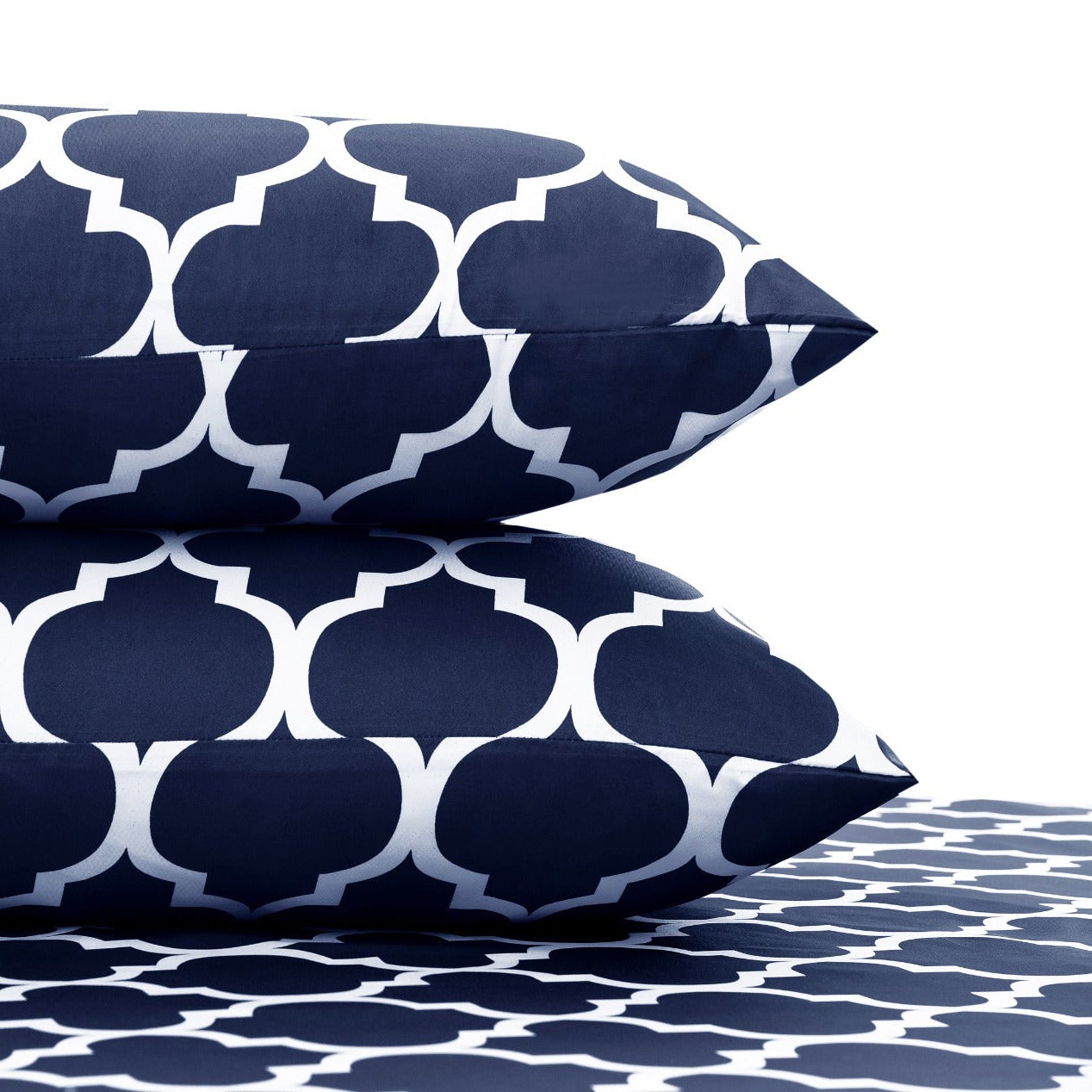 Geometric King Size Fitted Sheet – Ultimate Comfort for Dreamy Nights 1