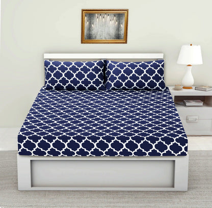 Geometric King Size Fitted Sheet – Ultimate Comfort for Dreamy Nights 3