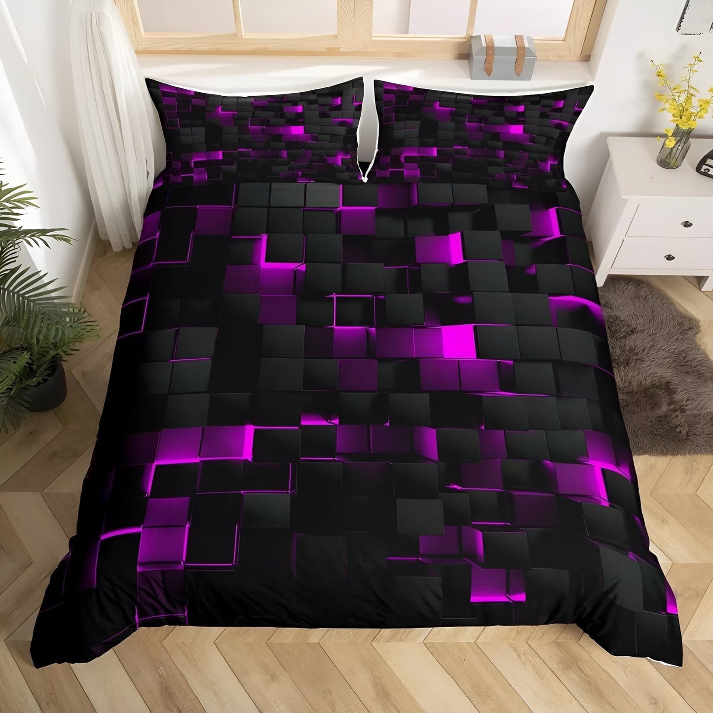 Geometrix Duvet Cover Set – Modern Design for Ultimate Comfort 6