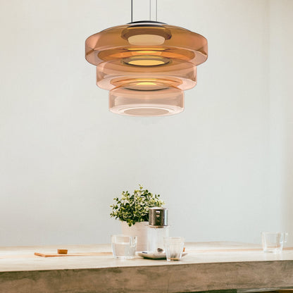 GlasBau Ceiling Lamp – Stylish Ambiance with Warm Light 3