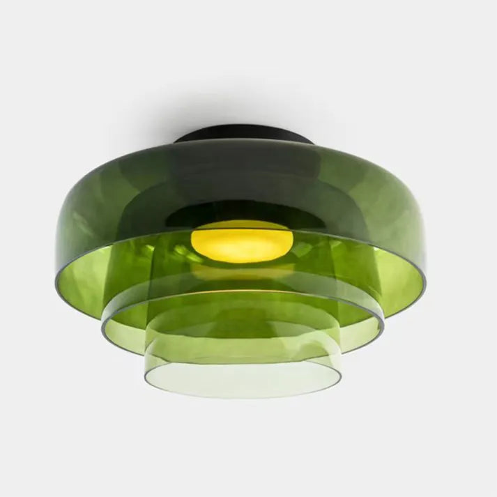 GlassLuxe Ceiling Lamp – Elegant Illumination for Every Space 12