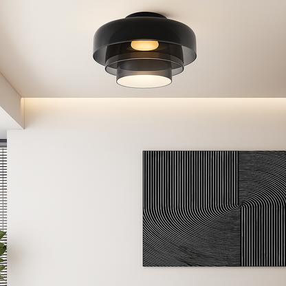 GlassLuxe Ceiling Lamp – Elegant Illumination for Every Space 3