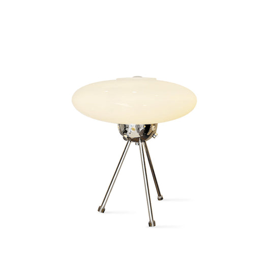 Glass UFO Table Lamp – Contemporary Elegance with Warm Glow 0
