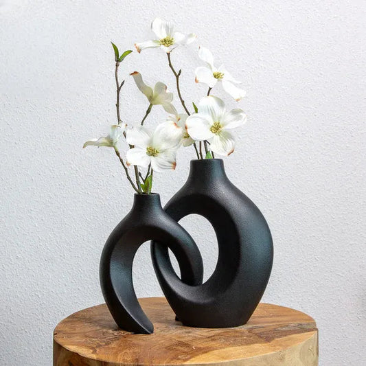 Gleora Imposed Flower Vases – Unique Design for Stunning Displays 0