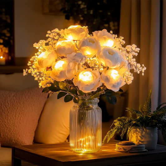 Golden Flower Vase – Elegant Glow for Every Room 0