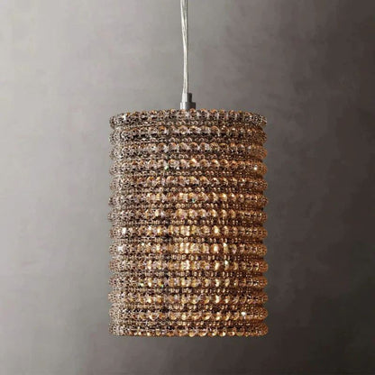 Halio Crystal Pendant Light – Elegant Glow for Modern Spaces 0