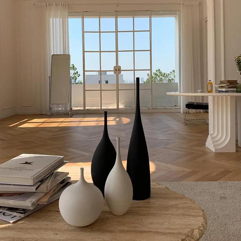 Handmade White Ceramic Vase – Timeless Elegance for Modern Spaces 0