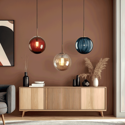Hanging Lamp Glass Crystal – Elegant Glow for Cozy Spaces 1