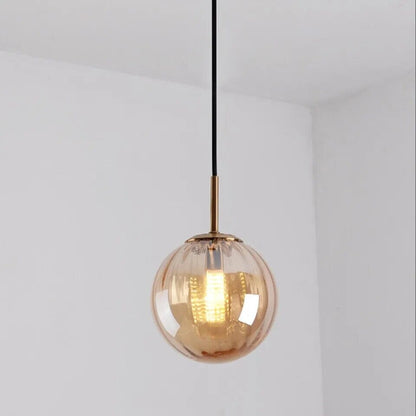 Hanging Lamp Glass Crystal – Elegant Glow for Cozy Spaces 9