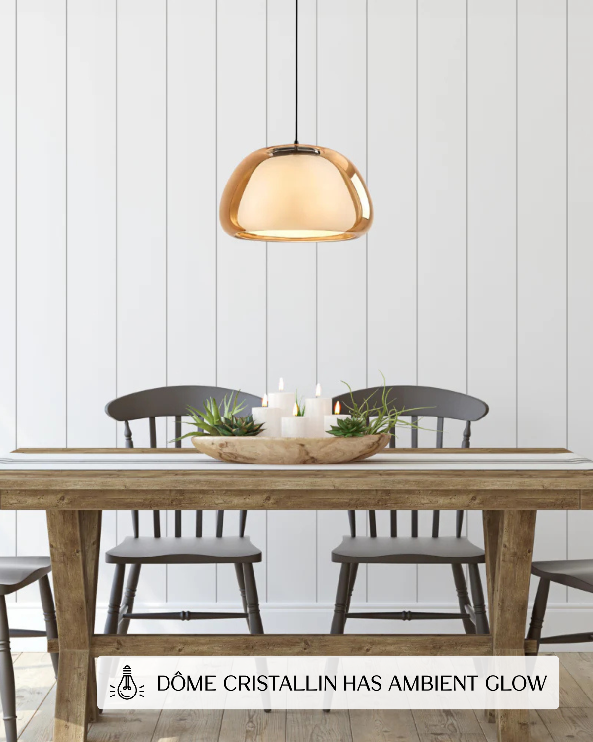 Hanging Light Glass Sphere Duo – Stylish Design with Warm Illumination 2