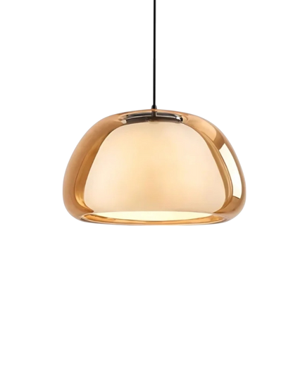 Hanging Light Glass Sphere Duo – Stylish Design with Warm Illumination 4