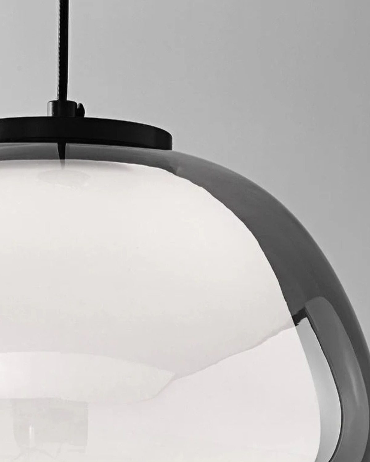 Hanging Light Glass Sphere Duo – Stylish Design with Warm Illumination 7