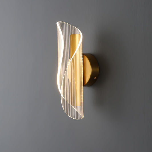 Hershal Luxe Wall Lamp – Stunning Crystal Design with Warm Glow 0