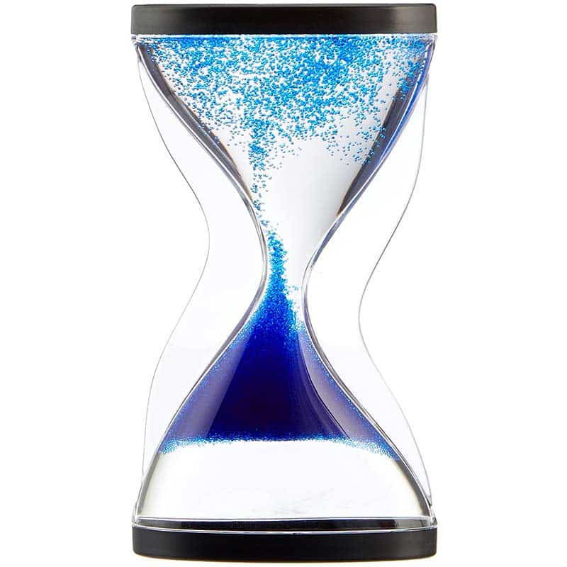 Inverted Hourglass Decorative Piece – Magical Sand Ascending Illusion 3