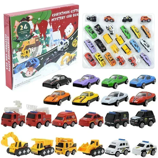 Kids Advent Calendar with Fire Engine – Daily Surprises for Young Vehicle Enthusiasts 0