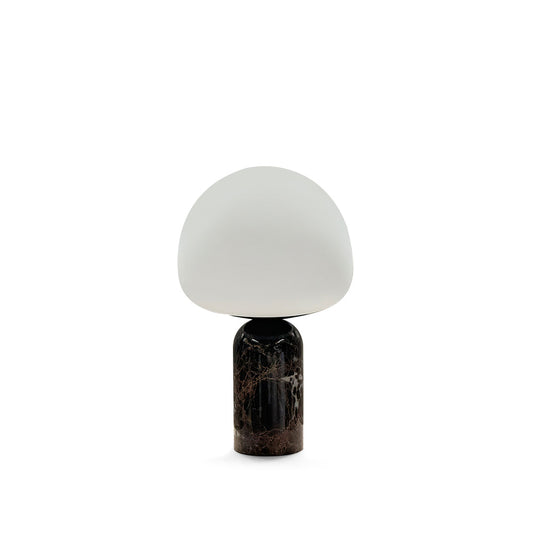 Kizu Table Lamp – Elegant Marble and Glass Style 1