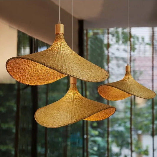 Kuta Rattan Pendant Lamp – Eco-Friendly Hanging Light for Cozy Spaces 1