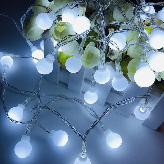 LED Ball Christmas Lights – Illuminate Your Space with Festive Charm 0