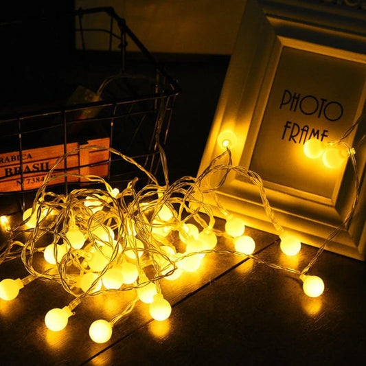 LED Ball Christmas Lights – Illuminate Your Space with Festive Charm 1