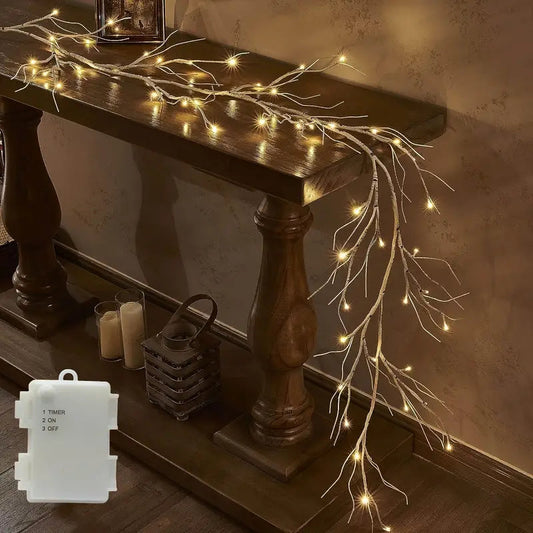 LED Branch Garland – Enchanting Illumination for Festive Ambiance 0