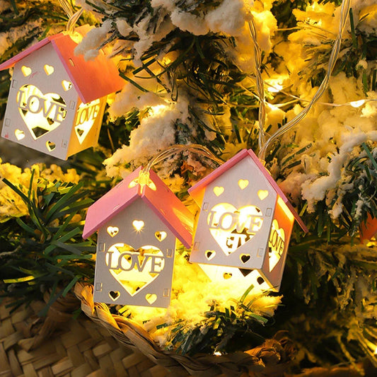 **LED Christmas Light Chain** – Warm Glow for Festive Decor 1