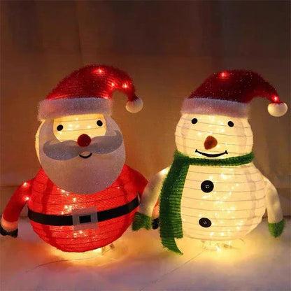 LED Christmas Snowman Decoration – Festive Glow for Outdoor Cheer 3