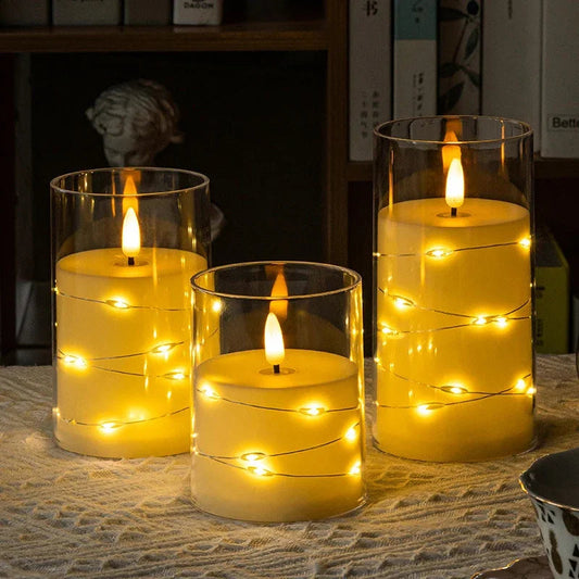 LED Electronic Candle Light – Warm Glow for Any Setting 0