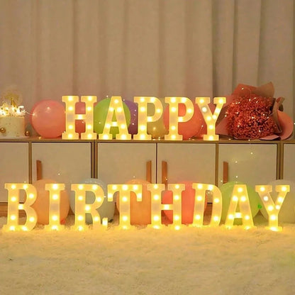 LED Letter Light – Unique Decorative Light for Every Occasion 5