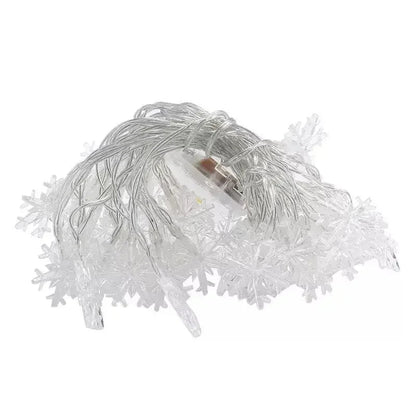 LED Lichtkette Schneeflocken – Magical Glow for Festive Celebrations 5