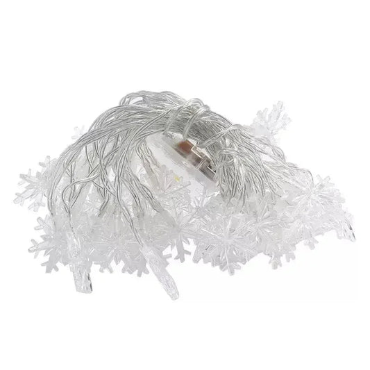 LED Lichtkette Schneeflocken – Magical Glow for Festive Celebrations 5