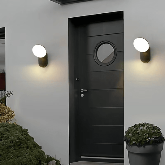 LED Outdoor Wall Sconce with Motion Sensor – Automatic Illumination for Enhanced Security 0