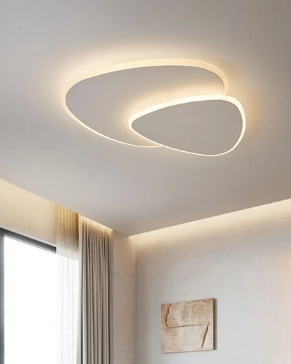 L'Éclipse Moderne Ceiling Lamp – Elegant Asymmetrical Design with Warm LED Light 1