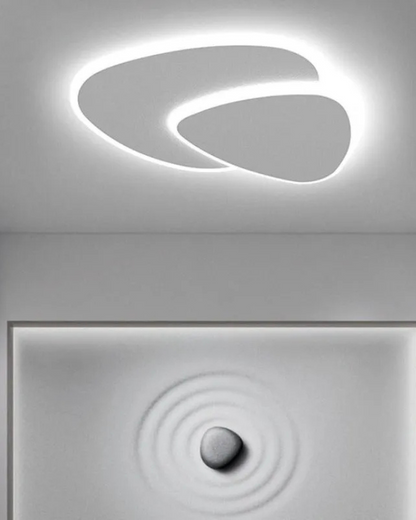 L'Éclipse Moderne Ceiling Lamp – Elegant Asymmetrical Design with Warm LED Light 3
