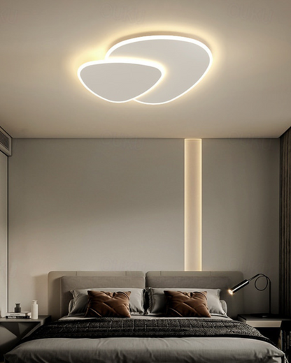 L'Éclipse Moderne Ceiling Lamp – Elegant Asymmetrical Design with Warm LED Light 6