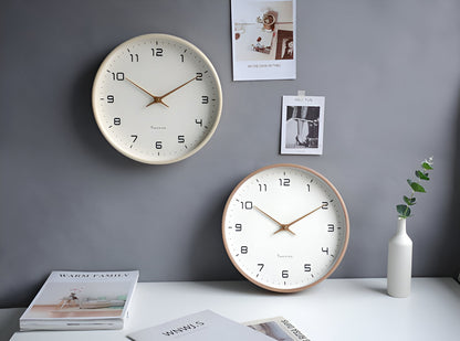 Large Wall Clock with Elegant Wood Finish – Timeless Style for Any Room 4