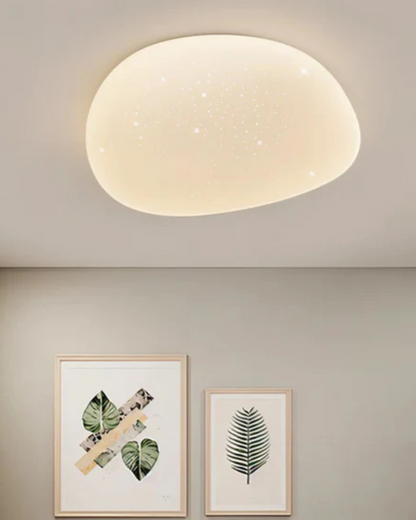 Le Ciel Flush Mount Ceiling Light – Soft Glow with Starry Effect 1