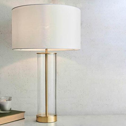 Lessina Gold & Glass Table Lamp – Chic Design for Stylish Spaces 0