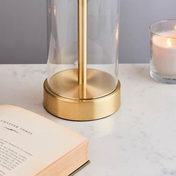 Lessina Gold & Glass Table Lamp – Chic Design for Stylish Spaces 3