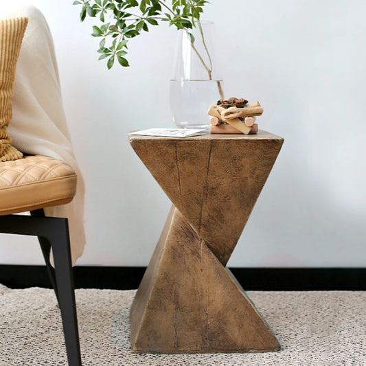 Lightweight Concrete Side Table – Unique Accent for Indoor and Outdoor Spaces 2