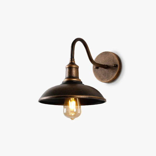 Loni Outdoor Wall Light With Swan Neck – Timeless Elegance for Your Garden 0