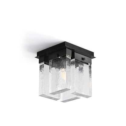Lourmarin Ceiling Lamp – Stylish Brass and Glass Elegance 1