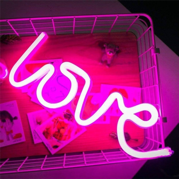 Love Neon Sign Light – Brighten Your Space with Vibrant Glow 4