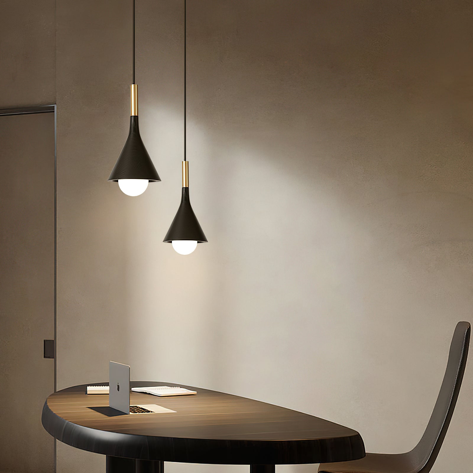 Lucian Black Pendant Light – Elegant Style for Modern Interiors 8