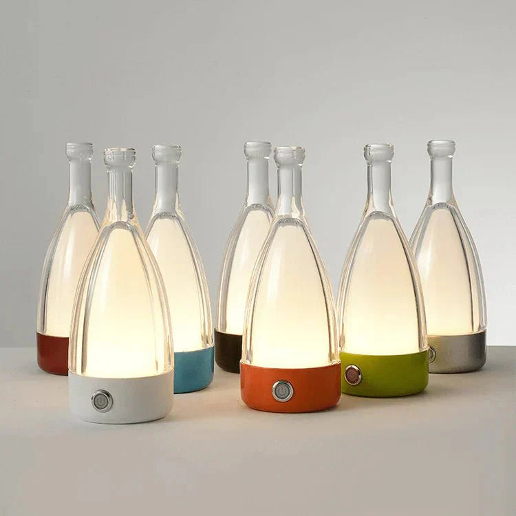 LumiBottle Night Lamp Wine Bottle Shape – Soft Warm Glow for Relaxing Evenings 1