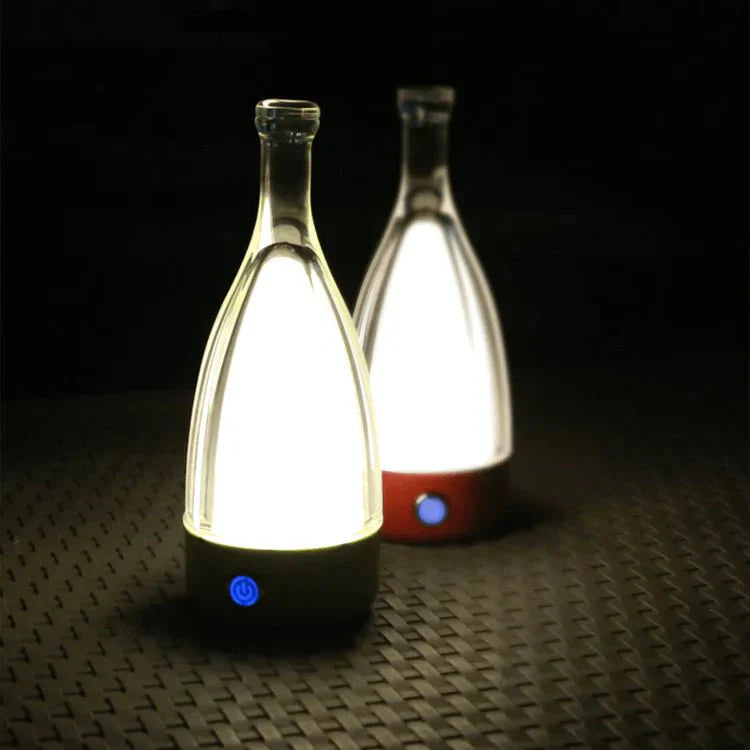 LumiBottle Night Lamp Wine Bottle Shape – Soft Warm Glow for Relaxing Evenings 4